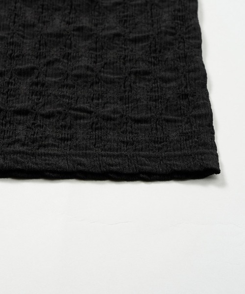 NO ID.(ノーアイディ)の「mlt5655- シュリンクBIG-PO カットソー(458006-464T)(Tシャツ/カットソー・メンズ・ホワイト/ブラック・ONE SIZE)」の21枚目の写真
