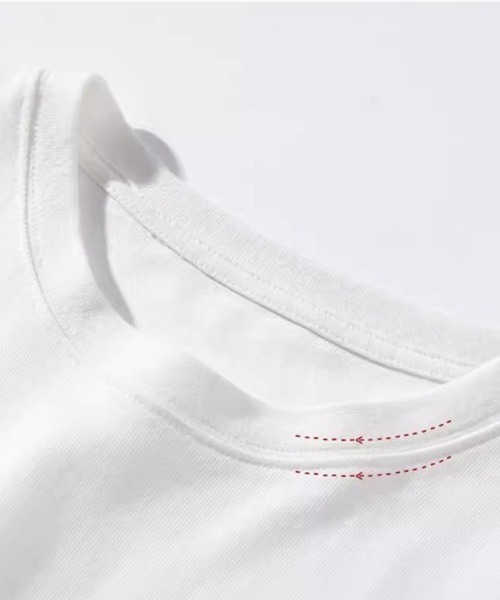SEU(エスイーユー)の「ヴィンテージロゴプリント オーバーサイズTシャツ グラフィックプリントピグメントビッグロゴ オーバーサイズ ロックTシャツ(Tシャツ/カットソー・レディース・ネイビー/チャコール/ブラック/ホワイト/ライトグレー・フリー)」の17枚目の写真