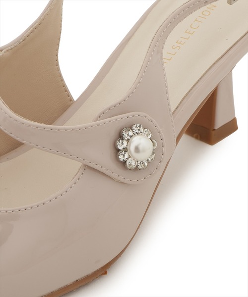 WILLSELECTION（ウィルセレクション）の「スリングバックリボンパンプス（パンプス・レディース・ブラック/ベージュ・M/L）」の9枚目の写真