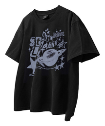スタライトピグメントオーバーフィット半袖Tシャツブラック