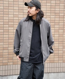 NO NEED（ノーニード）の「リネンライクブルゾン（ブルゾン）」