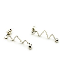 CARROLL キャロル カーディオグラムシェイプキャッチピアス