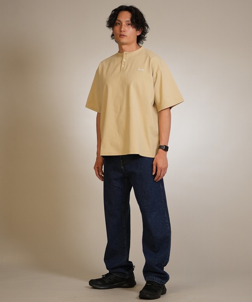 POLeR(ポーラー)の「【ムラサキスポーツ限定】POLER/ポーラー 半袖 Tシャツ 水陸両用 FURRY FONT DRY HENLEY TEE 269MCV0037(Tシャツ/カットソー・メンズ・ベージュ/チャコール/ブラック・M/XL/L)」の17枚目の写真