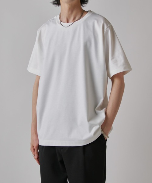 Lui's(ルイス)の「SHINE ベーシックTシャツ(Tシャツ/カットソー・メンズ・ブラック/グレー/チャコールグレー/ホワイト・S/M)」の1枚目の写真