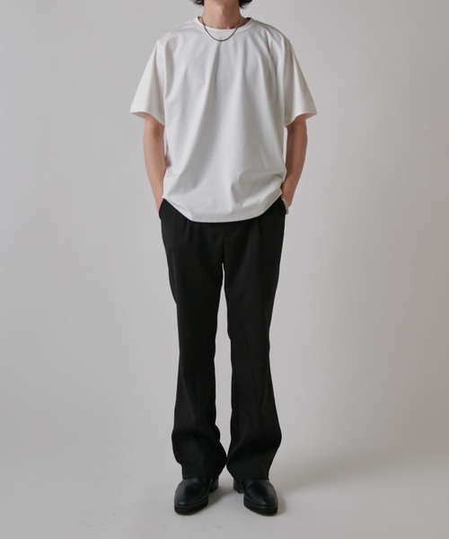 Lui's(ルイス)の「SHINE ベーシックTシャツ(Tシャツ/カットソー・メンズ・ブラック/グレー/チャコールグレー/ホワイト・S/M)」の8枚目の写真
