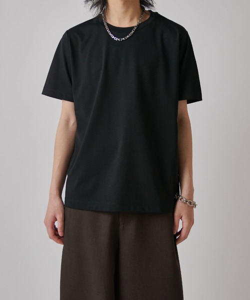Lui's(ルイス)の「SHINE ベーシックTシャツ(Tシャツ/カットソー・メンズ・ブラック/グレー/チャコールグレー/ホワイト・S/M)」の9枚目の写真