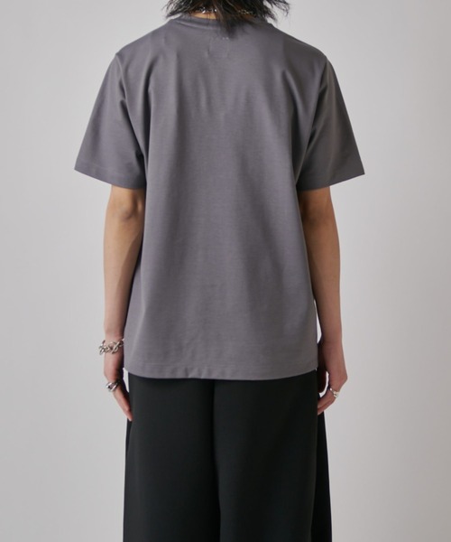 Lui's(ルイス)の「SHINE ベーシックTシャツ(Tシャツ/カットソー・メンズ・ブラック/グレー/チャコールグレー/ホワイト・S/M)」の22枚目の写真
