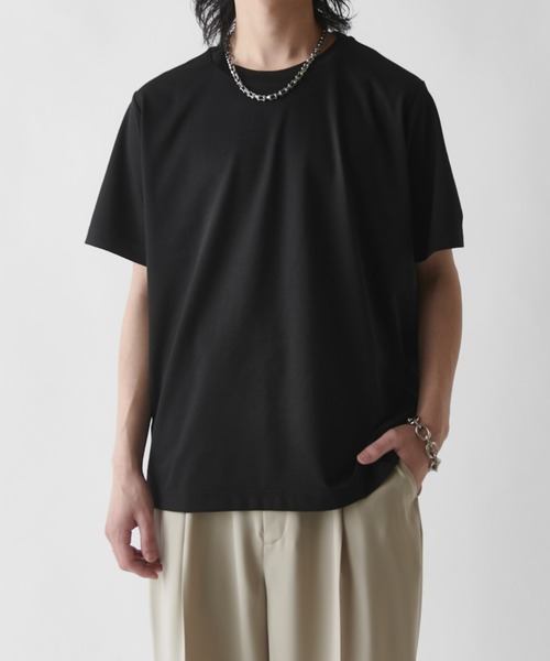 Lui's(ルイス)の「SHINE ベーシックTシャツ(Tシャツ/カットソー・メンズ・ブラック/グレー/チャコールグレー/ホワイト・S/M)」の22枚目の写真