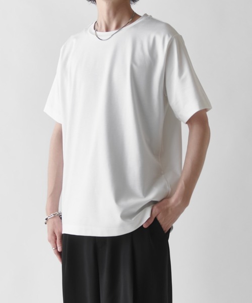 Lui's(ルイス)の「SHINE ベーシックTシャツ(Tシャツ/カットソー・メンズ・ブラック/グレー/チャコールグレー/ホワイト・S/M)」の15枚目の写真