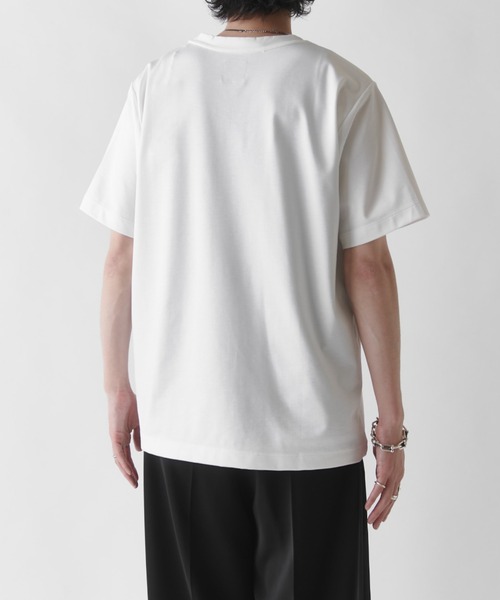 Lui's(ルイス)の「SHINE ベーシックTシャツ(Tシャツ/カットソー・メンズ・ブラック/グレー/チャコールグレー/ホワイト・S/M)」の18枚目の写真