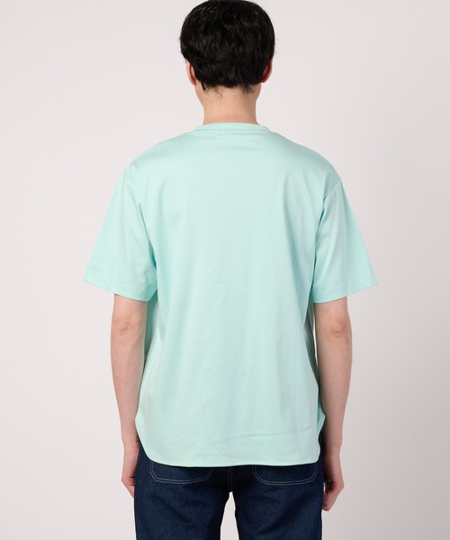 Arnold Palmer(アーノルドパーマー)の「シェア ハンドメイド刺繍 ラウンドヘム Tシャツ(Tシャツ/カットソー・レディース・ホワイト/ブラック/ミント・LL/M/S/XS/L)」の18枚目の写真