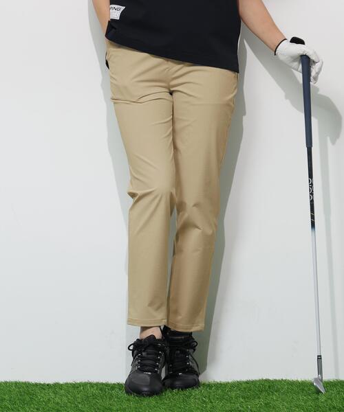 PING（ピン）の「【PING APPAREL】全方向ストレッチドライタッチリップストップパンツ ＜GOLD＞ (LADIES)（その他パンツ・レディース・ピンク/ブラック/ホワイト/ベージュ・S/M/LL/L/XS）」の4枚目の写真