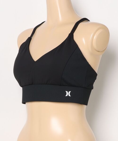 Hurley （ハーレー）の「【Hurley:ハーレー】レディーススイムウェアトップス　水着　取り外し可能パッド付　RIB SWITCHING SWIMWEAR TOP（水着・レディース・カーキブラウン/ブラック/ブルーグレー/ブラック系その他・LARGE/MEDIUM/SMALL）」の18枚目の写真