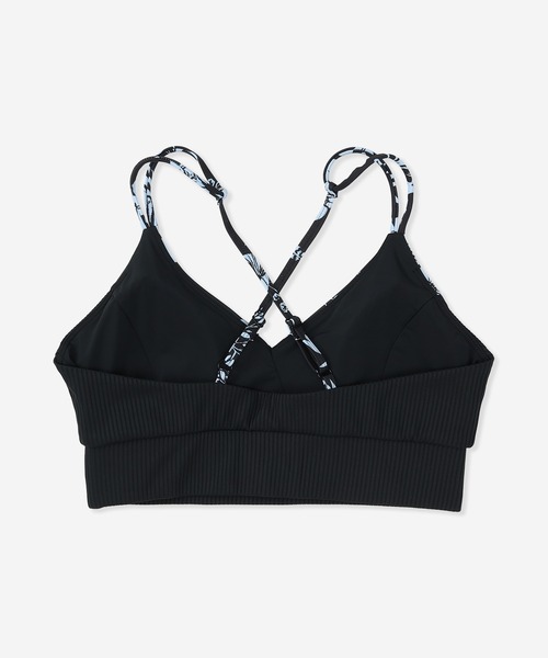 Hurley （ハーレー）の「【Hurley:ハーレー】レディーススイムウェアトップス　水着　取り外し可能パッド付　RIB SWITCHING SWIMWEAR TOP（水着・レディース・カーキブラウン/ブラック/ブルーグレー/ブラック系その他・LARGE/MEDIUM/SMALL）」の8枚目の写真