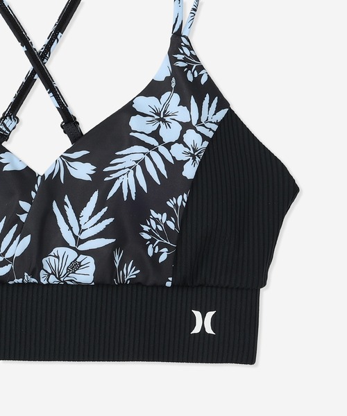 Hurley （ハーレー）の「【Hurley:ハーレー】レディーススイムウェアトップス　水着　取り外し可能パッド付　RIB SWITCHING SWIMWEAR TOP（水着・レディース・カーキブラウン/ブラック/ブルーグレー/ブラック系その他・LARGE/MEDIUM/SMALL）」の9枚目の写真