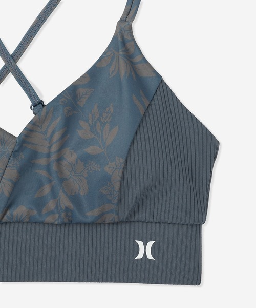 Hurley （ハーレー）の「【Hurley:ハーレー】レディーススイムウェアトップス　水着　取り外し可能パッド付　RIB SWITCHING SWIMWEAR TOP（水着・レディース・カーキブラウン/ブラック/ブルーグレー/ブラック系その他・LARGE/MEDIUM/SMALL）」の12枚目の写真