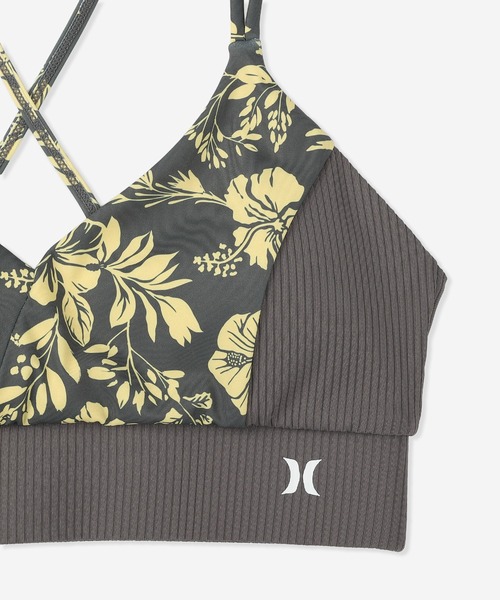 Hurley （ハーレー）の「【Hurley:ハーレー】レディーススイムウェアトップス　水着　取り外し可能パッド付　RIB SWITCHING SWIMWEAR TOP（水着・レディース・カーキブラウン/ブラック/ブルーグレー/ブラック系その他・LARGE/MEDIUM/SMALL）」の15枚目の写真