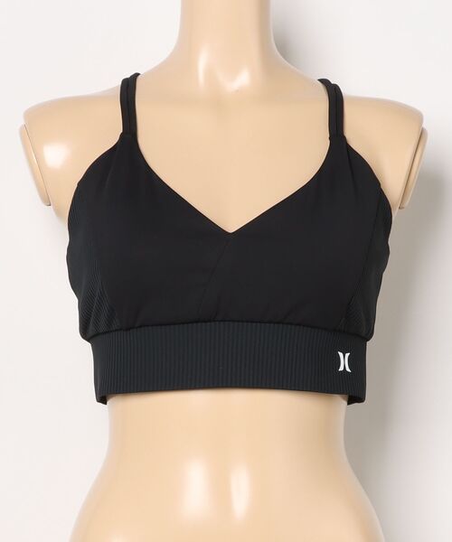 Hurley （ハーレー）の「【Hurley:ハーレー】レディーススイムウェアトップス　水着　取り外し可能パッド付　RIB SWITCHING SWIMWEAR TOP（水着・レディース・カーキブラウン/ブラック/ブルーグレー/ブラック系その他・LARGE/MEDIUM/SMALL）」の17枚目の写真