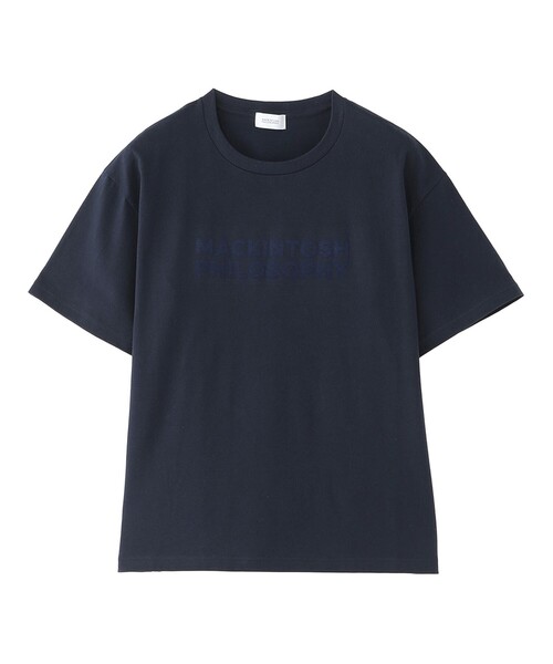 MACKINTOSH PHILOSOPHY（ﾏｯｷﾝﾄｯｼｭ ﾌｨﾛｿﾌｨｰ）の「【WEB&一部店舗限定】フロッキーロゴTシャツ（Tシャツ/カットソー・レディース・ブラウン系その他4/ダークネイビー/ホワイト系その他/オフホワイト・38）」の4枚目の写真