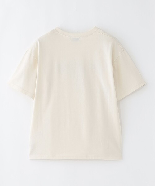 MACKINTOSH PHILOSOPHY（ﾏｯｷﾝﾄｯｼｭ ﾌｨﾛｿﾌｨｰ）の「【WEB&一部店舗限定】フロッキーロゴTシャツ（Tシャツ/カットソー・レディース・ブラウン系その他4/ダークネイビー/ホワイト系その他/オフホワイト・38）」の5枚目の写真