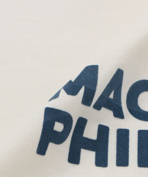 MACKINTOSH PHILOSOPHY（ﾏｯｷﾝﾄｯｼｭ ﾌｨﾛｿﾌｨｰ）の「【WEB&一部店舗限定】フロッキーロゴTシャツ（Tシャツ/カットソー・レディース・ブラウン系その他4/ダークネイビー/ホワイト系その他/オフホワイト・38）」の10枚目の写真