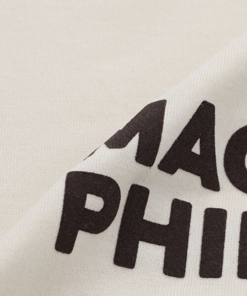 MACKINTOSH PHILOSOPHY（ﾏｯｷﾝﾄｯｼｭ ﾌｨﾛｿﾌｨｰ）の「【WEB&一部店舗限定】フロッキーロゴTシャツ（Tシャツ/カットソー・レディース・ブラウン系その他4/ダークネイビー/ホワイト系その他/オフホワイト・38）」の11枚目の写真