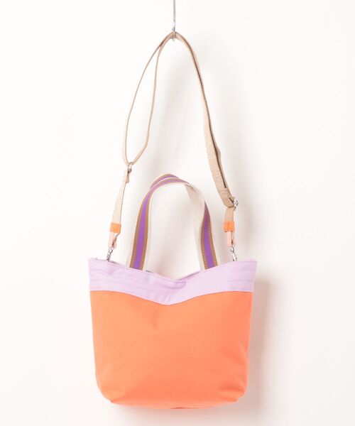 tsumori chisato CARRY(ツモリチサトキャリー)の「ハンドバッグ ツモリチサト キラミックスコンビ(ハンドバッグ・レディース・ネイビー/オレンジ/グリーン・FREE)」の7枚目の写真