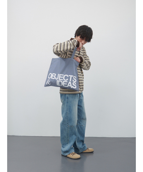 KIJUN MEN（キジュンメンズ）の「Objects&Ideas Tote Bag Sky Blue（トートバッグ・メンズ・その他・OS）」の4枚目の写真