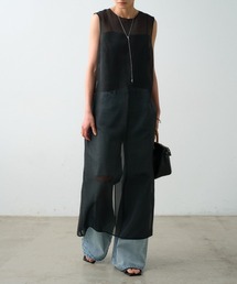 LOUNGEDRESS | 【JAPAN MADE】シアーノースリワンピース(ワンピース)