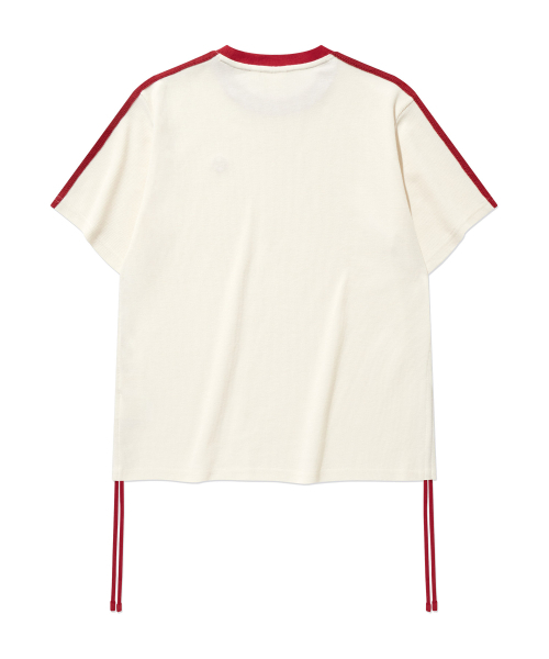 COVERNAT WOMAN(カバーナットウーマン)の「ウーマンシャーリングワッフルTシャツアイボリー(Tシャツ/カットソー・レディース・その他・WM/WS)」の3枚目の写真
