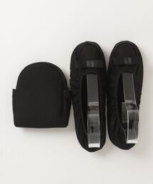 Per sist ence（パーシエンス）の「リボンデザイン携帯フラットシューズ/巾着・ポーチ付き（ルームシューズ/スリッパ）」