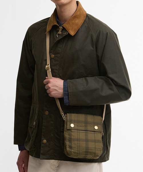 Barbour(バブアー)の「【Barbour】barbour transport crossbody bag(ショルダーバッグ・メンズ・ホワイト/ネイビー/グリーン系1・FREE)」の11枚目の写真