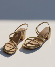 Andemiu | メタルラインヒールサンダル664273(サンダル)