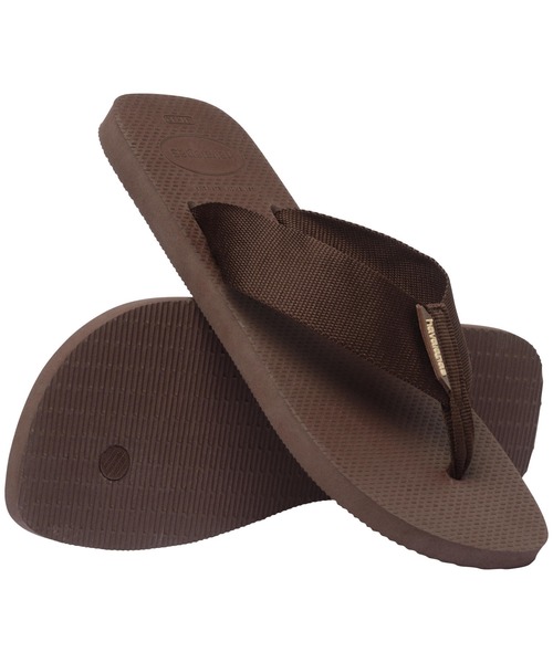 havaianas(ハワイアナス)の「URBAN BASIC MATERIAL(サンダル・メンズ・Black/ダークブラウン/ベージュ・28cm/27cm/25.5cm)」の1枚目の写真