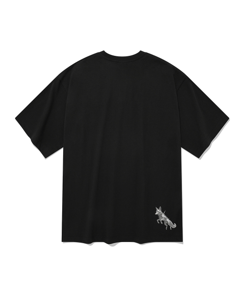 RADINEO(ラディネオ)の「クロムフォックス 半袖Tシャツ ブラック(Tシャツ/カットソー・メンズ・その他・SMALL/MEDIUM/LARGE/X-LARGE)」の2枚目の写真