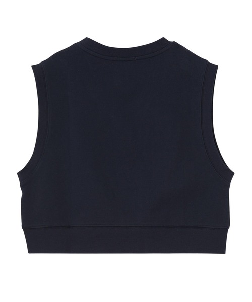 MILKFED.(ミルクフェド)の「COLLEGE LOGO V-NECK SWEAT VEST(ベスト・レディース・ブラウン/ネイビー/オートミール・ONE SIZE)」の12枚目の写真