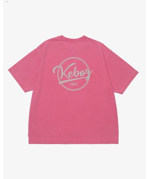 KEBOZ(ケボズ)の「BB WASHED S/S TEE(Tシャツ/カットソー・メンズ・ブルー/ブラック/ベージュ/ホワイト/グリーン/ピンク・S/M/L/XL/2XL)」の6枚目の写真