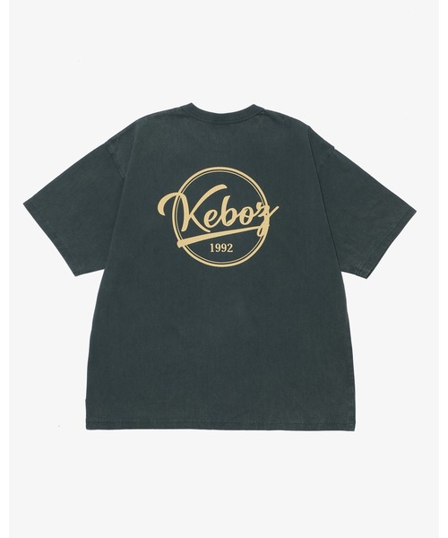 KEBOZ(ケボズ)の「BB WASHED S/S TEE(Tシャツ/カットソー・メンズ・ブルー/ブラック/ベージュ/ホワイト/グリーン/ピンク・S/M/L/XL/2XL)」の4枚目の写真