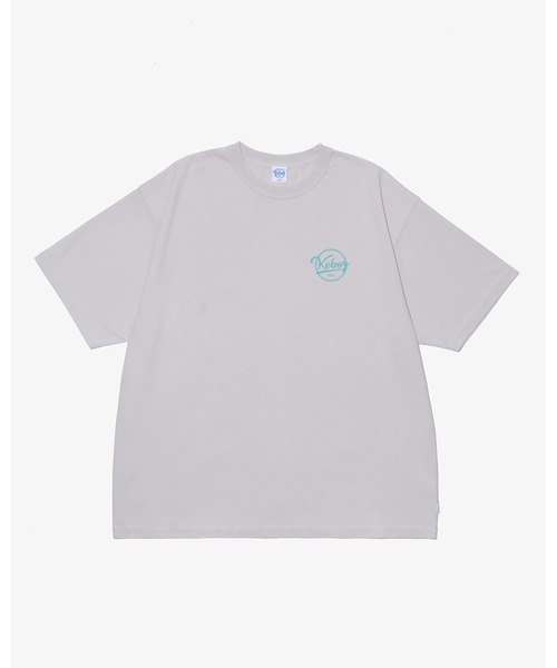 KEBOZ(ケボズ)の「BB WASHED S/S TEE(Tシャツ/カットソー・メンズ・ブルー/ブラック/ベージュ/ホワイト/グリーン/ピンク・S/M/L/XL/2XL)」の14枚目の写真