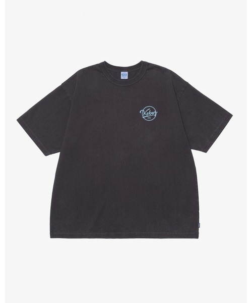 KEBOZ(ケボズ)の「BB WASHED S/S TEE(Tシャツ/カットソー・メンズ・ブルー/ブラック/ベージュ/ホワイト/グリーン/ピンク・S/M/L/XL/2XL)」の18枚目の写真