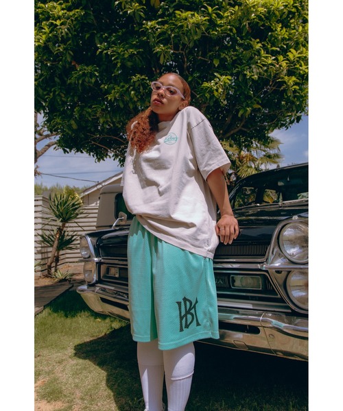 KEBOZ(ケボズ)の「BB WASHED S/S TEE(Tシャツ/カットソー・メンズ・ブルー/ブラック/ベージュ/ホワイト/グリーン/ピンク・S/M/L/XL/2XL)」の8枚目の写真