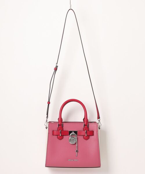 MICHAEL KORS(マイケルコース)の「LANDON サッチェル スモール(ハンドバッグ・レディース・ピンク系その他・FREE)」の1枚目の写真