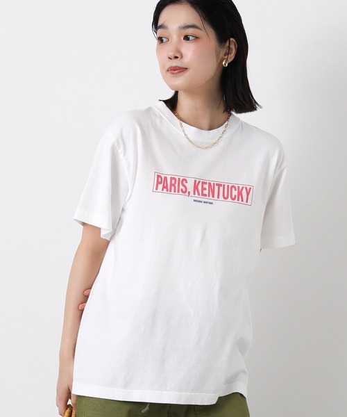 Gready Brilliant(グレディブリリアン)の「PARIS1986ロゴT(Tシャツ/カットソー・レディース・ブラック/オフホワイト・FREE)」の7枚目の写真