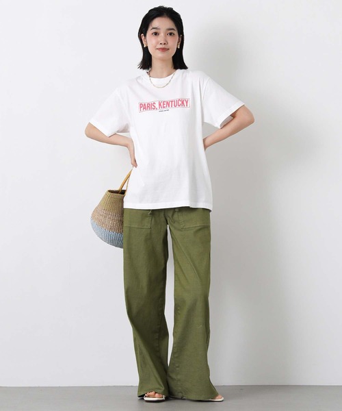 Gready Brilliant(グレディブリリアン)の「PARIS1986ロゴT(Tシャツ/カットソー・レディース・ブラック/オフホワイト・FREE)」の6枚目の写真
