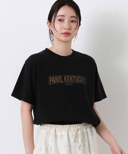 Gready Brilliant(グレディブリリアン)の「PARIS1986ロゴT(Tシャツ/カットソー・レディース・ブラック/オフホワイト・FREE)」の18枚目の写真