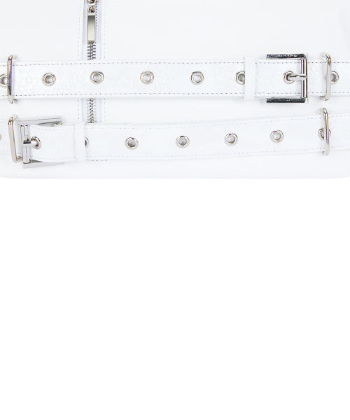 LUVISTRUE（ラヴイズトゥルー）の「SY ROSE BELT SHOULDER BAG(WHITE)（ショルダーバッグ・レディース・その他・FREE）」の4枚目の写真