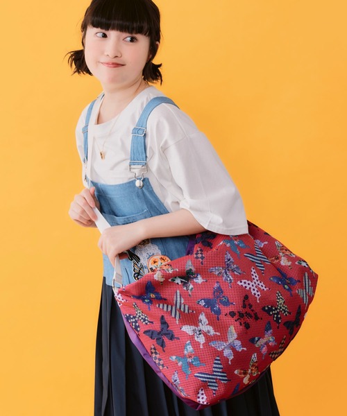 ScoLar(スカラー)の「662435:3柄展開 POP柄メッシュショルダーバッグ(ショルダーバッグ・レディース・ピンク/ブラック/ブルー・FREE)」の1枚目の写真