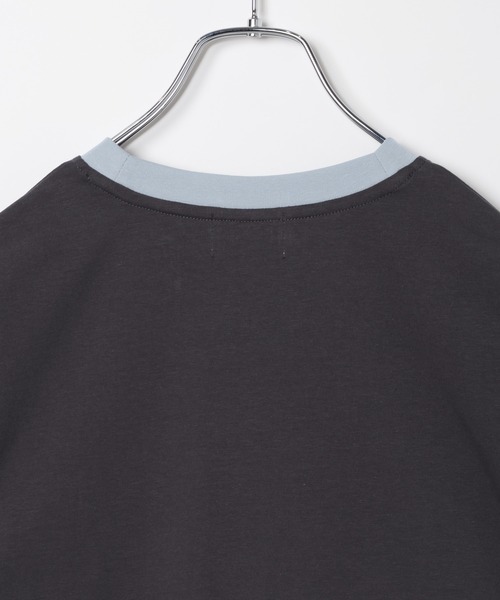 PBLIM(ページボーイリム)の「《UNISEX》ピタットリンガーT(Tシャツ/カットソー・レディース・ブラウン/チャコールグレー・FREE)」の8枚目の写真