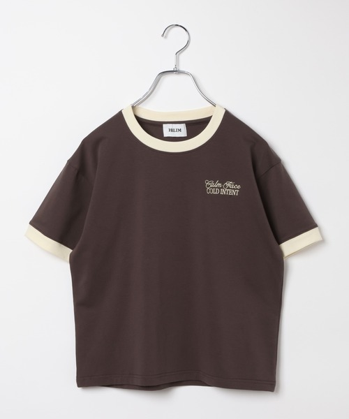 PBLIM(ページボーイリム)の「《UNISEX》ピタットリンガーT(Tシャツ/カットソー・レディース・ブラウン/チャコールグレー・FREE)」の4枚目の写真