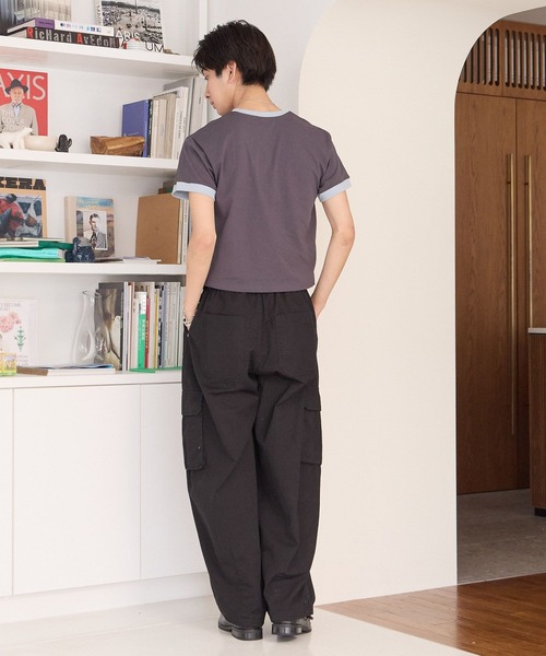 PBLIM(ページボーイリム)の「《UNISEX》ピタットリンガーT(Tシャツ/カットソー・レディース・ブラウン/チャコールグレー・FREE)」の19枚目の写真